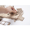 Ugears 3D drevené mechanické puzzle Železničné nástupište