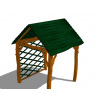 Playground System Mobiliár z agátu - altánok besídka