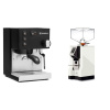 Rancilio Silvia E, čierna + Eureka Mignon Perfetto, CR white
