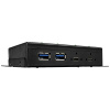 LINDY USB-Hub 4 porty USB 3.1 hub (Gen 2) čierna; 43094
