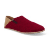 Barefoot prezúvky Froddo - Slip-on Wooly Bordeaux vínové