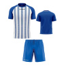 Pánsky futbalový set Givova Tratto, modrá/ biela Veľkosť: XL