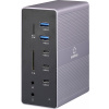 Renkforce USB-C® dokovací stanice RF-DKS-910 Vhodné pro značky (dokovací stanice pro notebook): univerzální MacBook vč. funkce nabíjení