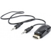 Gembird redukce HDMI-A(M)->VGA(F) + Audio A-HDMI-VGA-02