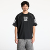 Tričko PLEASURES Pollution Boxy Raglan Black M M