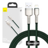 USB kábel pre Lightning Baseus Cafule, 2,4 A, 1 m (zelený) 22139