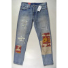 Levis Dámske Rifle 501 CT Cool Bledá Modrá 30/32