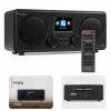 Internetové stereo rádio Foza WIFI s DAB+, čierne (PBO)