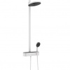 Hansgrohe Sprchový systém Pulsify S EcoSmart s termostatickou batériou, biely matný 24241700