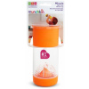 Munchkin netekoucí hrnek s infuzérem 414 ml oranžový