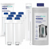 6 x filter vody pre kávovar Delonghi + odvápňovač pre kávovar 1 l + čistič