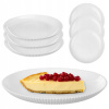 Dezertný tanier Kadax, okrúhly tanierik na koláč, 19 cm