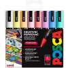 POSCA akrylový popisovač PC-5M Sada pastelových farieb 8 ks (14655)