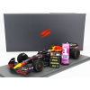 Spark-model Red bull F1 Rb18 Team Oracle Red Bull Racing N 1 Winner Japan Gp With Pit Board World Champion 2022 Max Verstappen 1:18 Matná modrá žltá červená
