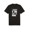 Pánske Tričko s krátkym rukávom PUMA ESS+ LOGO LAB TEE 67897601 – Čierna