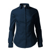 MALFINI Košile Style LS 229, dlouhý rukáv, dámská MAL-2290214 M Modrá námořní