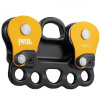 Petzl Reeve je pojazdová dvojitá kladka určená na záchranu na lanových traverzoch, ktorá kombinuje dve kladky integrované do kotviacej dosky, čím zjednodušuje z Žltá