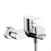 Hansgrohe 31480000 Metris Páková vaňová batéria, DN15, na stenu, chróm HG 31480000