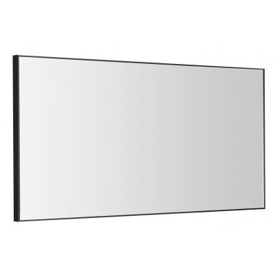 SAPHO AROWANA 100 x 50cm zrkadlo v úzkom čiernom ráme, AWB1050