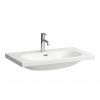Laufen Lua - Umývadlo nábytkové 80x46 cm, s prepadom, otvor na batériu, biela H8160870001041