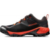 MAMMUT Sapuen Low GTX® Men, black-hot red - 42 2/3