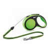 flexi New Comfort Cord (lanko), veľkosť S, zelené, 8 m/12 kg