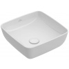 Villeroy & Boch Artis Umývadlo na dosku, 41x41 cm, CeramicPlus, Stone White 417841RW