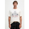 Tommy Hilfiger tričko pánske bavlnené MW0MW42377 béžová L