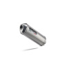 GPR Koncovka výfuku Slip-on GPR SATINOX CF.4.1.RACEDB.SAT Brushed Stainless steel including link pipe and removable dbkiller