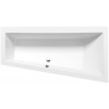 Polysan Andra rohová vaňa slim 170x90 cm pravostranné biela 81511S