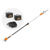 STIHL HTA 50, set s 2x AK 20 0,8 kW 36 V 36 kg 78 94 0,5/1,0 m/s2 1/4 / PM3 25 cm 280 cm Áno