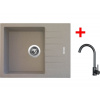 Sinks PERFECTO 650 Avena + ARCO čierná matná