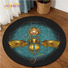 Kúpelňová predložka - Okrúhla podlahová podlaha Scarab-Alfombra Redonda C (Kúpelňová predložka - Okrúhla podlahová podlaha Scarab-Alfombra Redonda C)