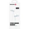 Sluchátka Swissten Earbuds Rainbow YS-D2 s konektorem 3,5mm jack | AppleTop.cz Barva: Bílá