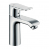 Hansgrohe Metris - Páková umývadlová batéria 110 bez odtokovej súpravy, chróm 31084000