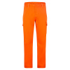 PORTWEST BIZWELD WORK BZ443 / Nehorľavé nohavice do pása - oranžová L