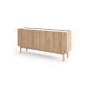 Piaski Komoda BOHO K144/68, dub riviera/marmur blanco