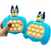 Arkádová hra Popit Akademia Duszy (Pop it POPIT arkádová antistresová elektronická hra BLUEY BINGO modrá)