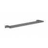 Hansgrohe AddStoris - Držiak uterákov dvojitý, dĺžka 65 cm, kefovaný čierny chróm 41743340