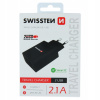Swissten 2.1A Dual Travel Charger - 22033000 - Black