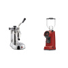La Pavoni Stradivari Professional Lusso + Eureka Helios 75, ferrari red
