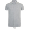 SOL's Collection Polokošile Phoenix Men, piqué, eleastická, krátký rukáv, pánská COT25170807703-grey melang L Melír šedá