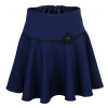 D07O003 Short Vingino 176 Denim Sukňa (George School sukňa Burgundsko Pleats R.158-164)