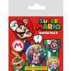 Pyramid International Set odznakov Super Mario