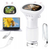 VZDELÁVACÍ VEDECKÝ DIGITÁLNY MIKROSKOP PRE DETI, ZOOM LED DARČEK