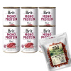 Brit mono protein beef 6x400g & WILD FARM jahňacie rolky 500g pre psa