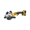DEWALT Akumulátorová okružná píla 18 V bez uhlíkovej kefky (2 x 5,0 Ah batérie + nabíjačka) DCS571P2