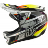 TROY LEE DESIGNS D4 CARBON MIPS LINED UP BLACK - S