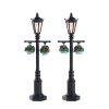 Pouličné osvetlenie Lemax 74231 Staroanglické lampy, 2 dielny set