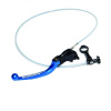 ACCOSSATO Brake lever folding ACCOSSATO RA002 with integrated remote adjuster for original brake master cylinders modrá